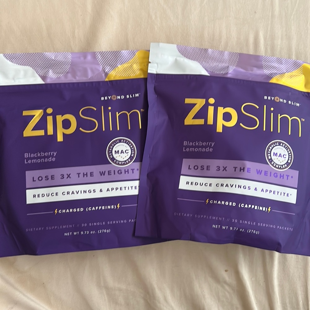 ZipSlim charged(caffeine) blackberry lemonade